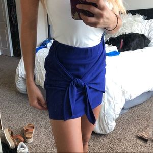 NWT size small royal blue skirt